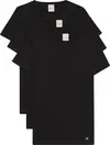 Calvin Klein COTTON TEE 3PK Siyah Kadın T-Shirt