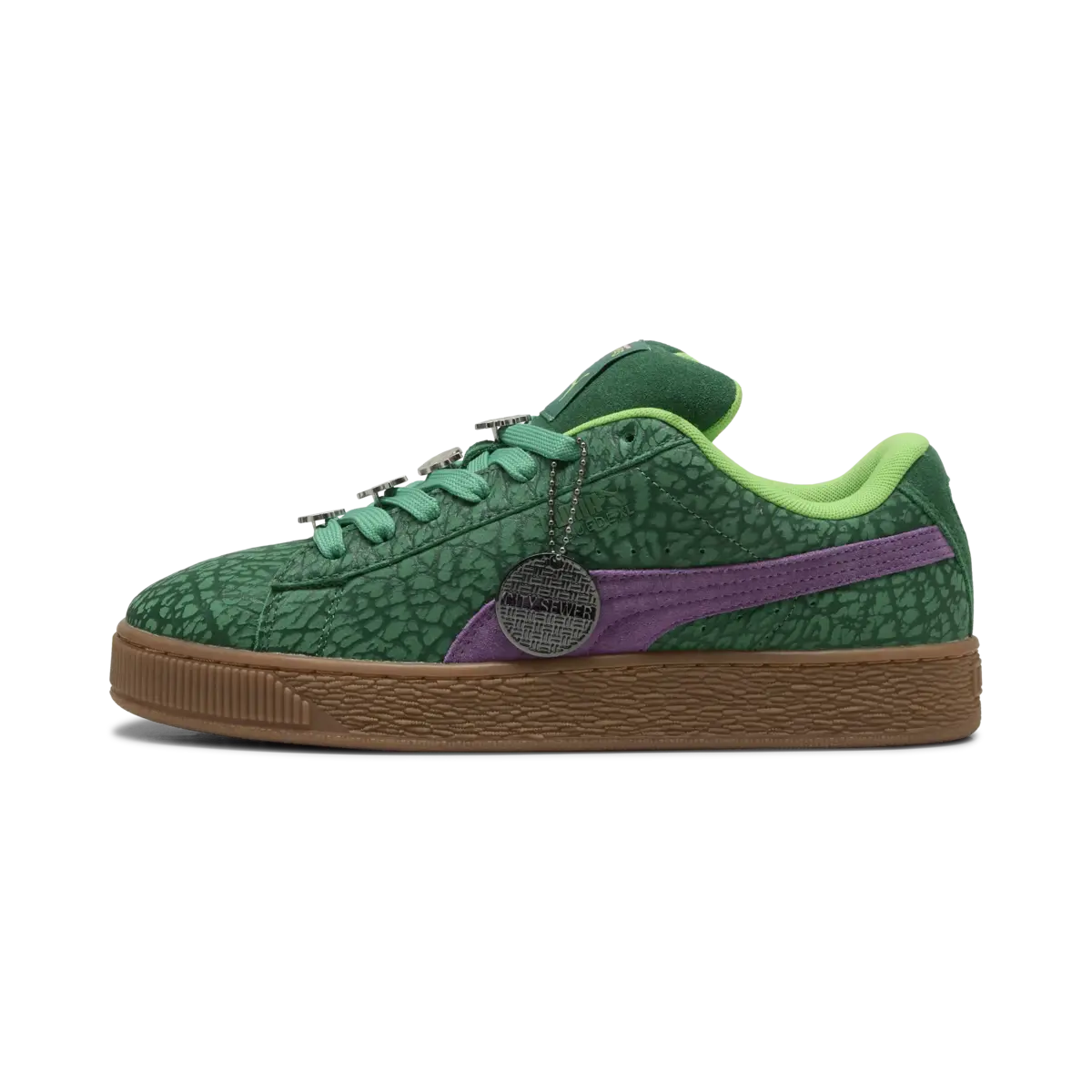 Puma Suede XL TMNT Yeşil Unisex Spor Ayakkabı & Sneaker