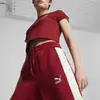 Puma ICONIC T7 Track Pants Bordo Kadın Eşofman Altı