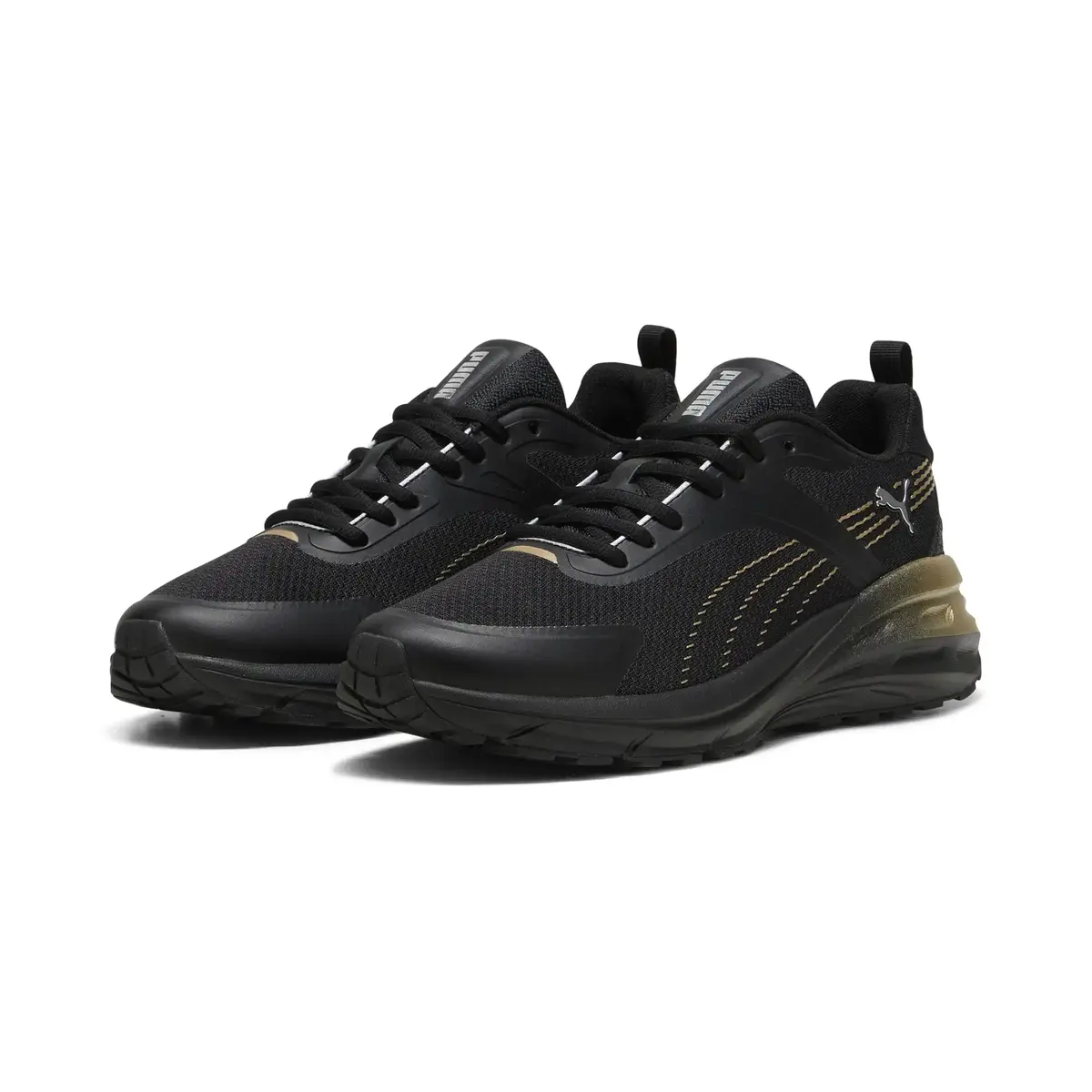PUMA Hypnotic Metallic Shine Siyah Unisex Yürüyüş ve Koşu Ayakkabısı