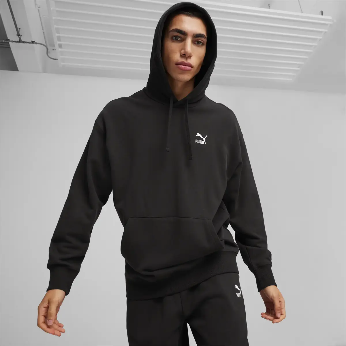 Puma BETTER CLASSICS Relaxed Hoodie TR Siyah Erkek Sweatshirt