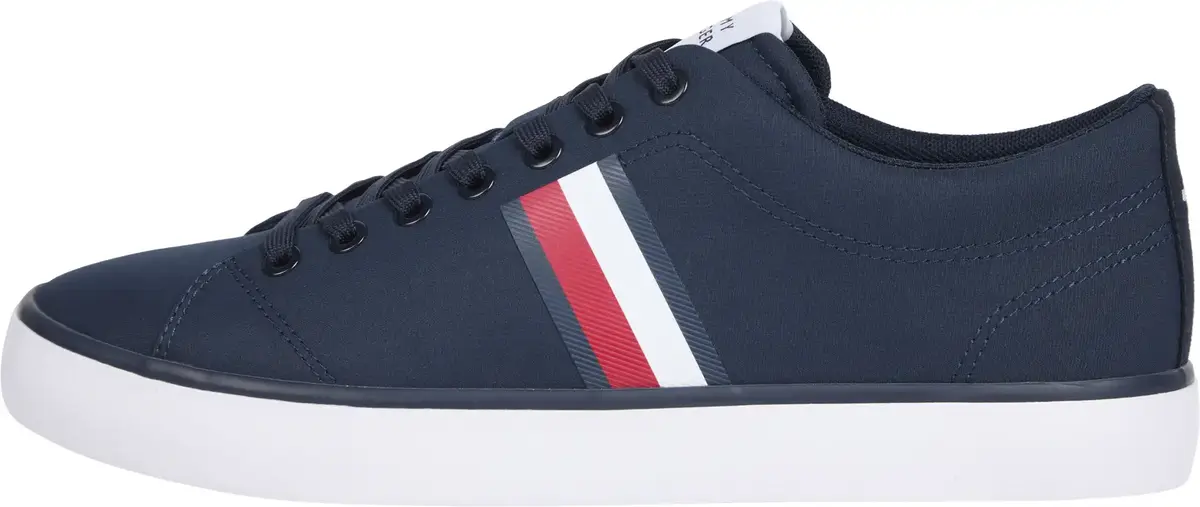 Tommy Hilfiger TH HI VULC LOW CORE, DW5 Lacivert Erkek Spor Ayakkabı & Sneaker
