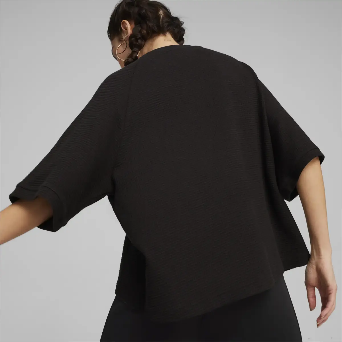 Puma INFUSE Relaxed Tee Siyah Kadın T-Shirt