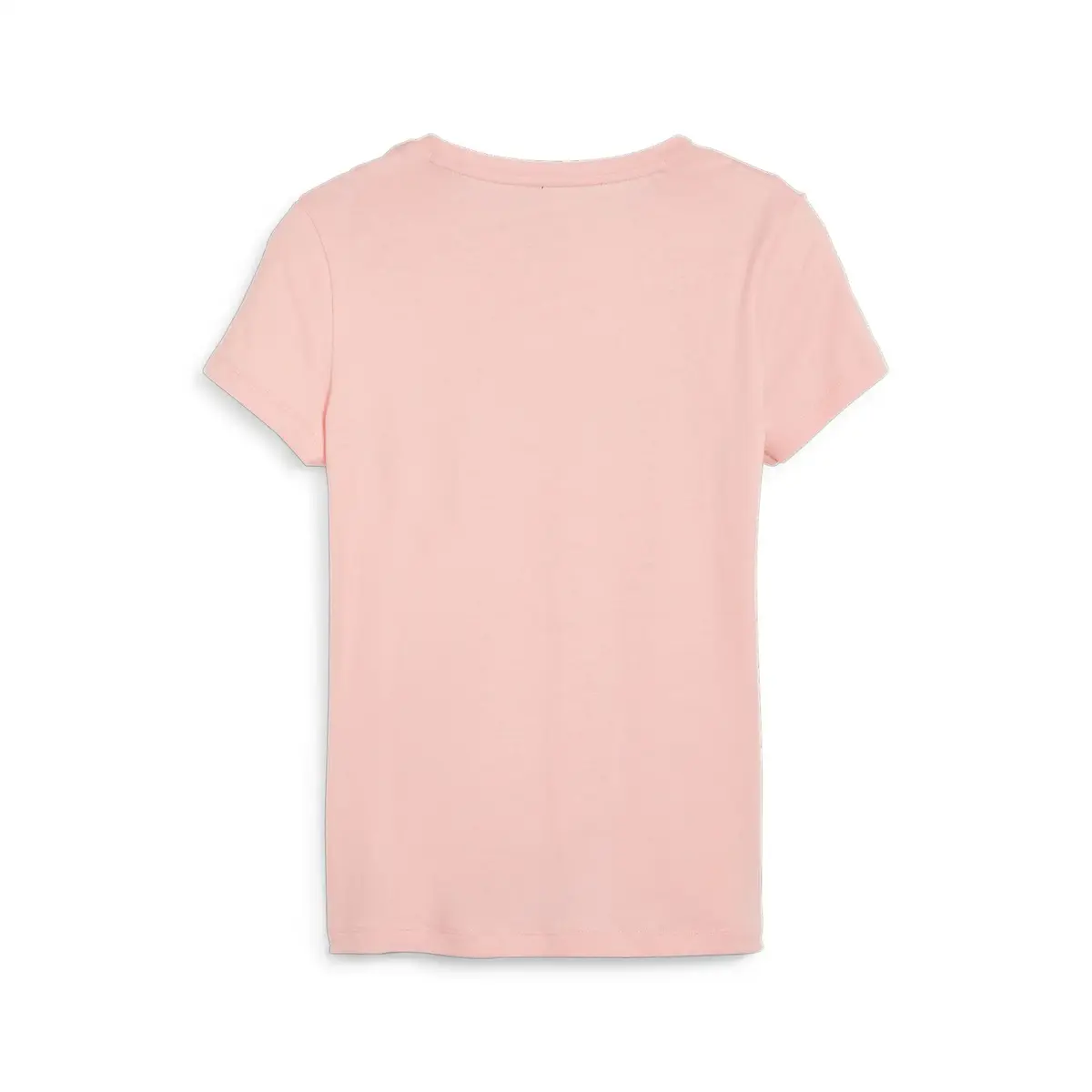 Puma ESS+ Metallic Logo Tee Pembe Kadın T-Shirt