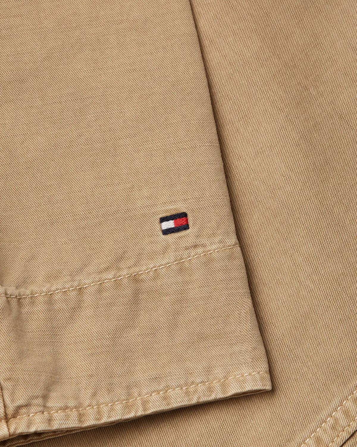 Tommy Hilfiger GARMENT DYE CHORE JA, RBT Bej Erkek Ceket