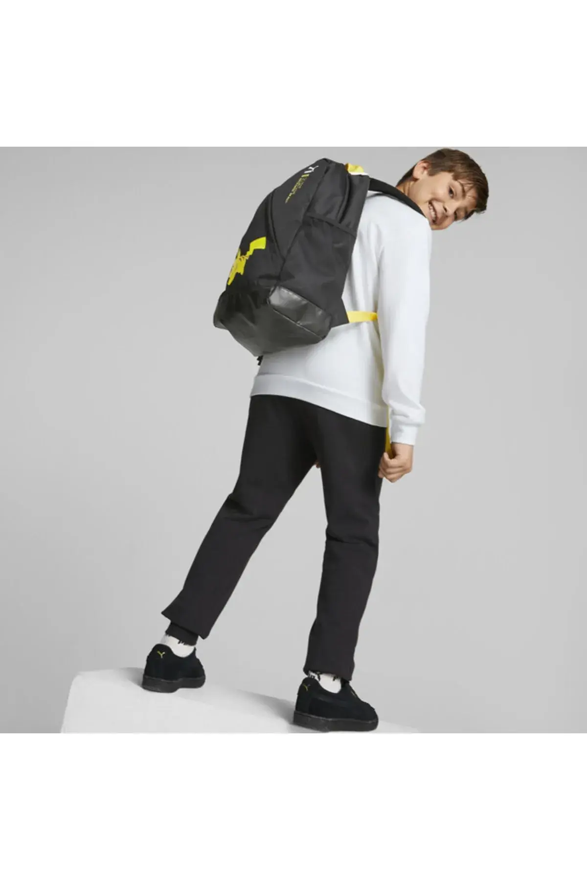 Puma X Pokemon Backpack Siyah Çocuk Sırt Çantası