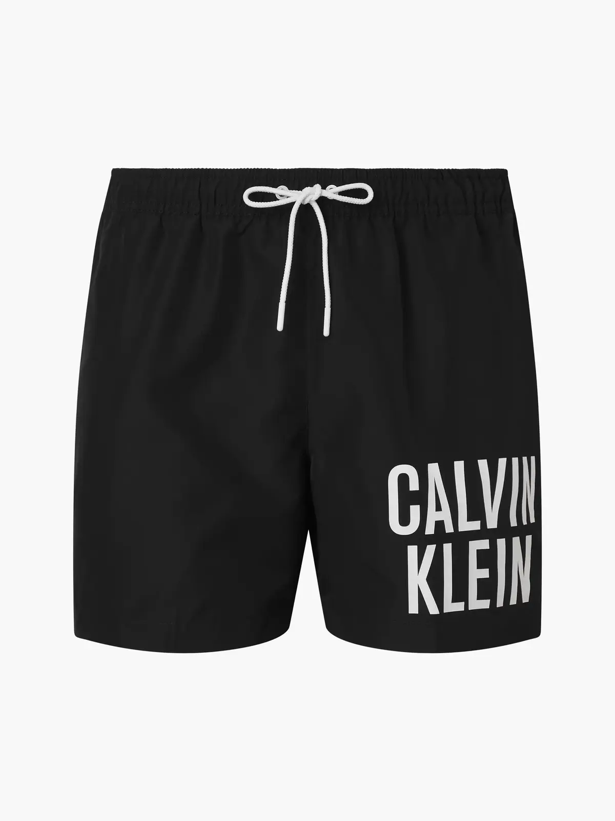 Calvin Klein MEDIUM DRAWSTRING-NO Erkek Siyah Deniz Şortu