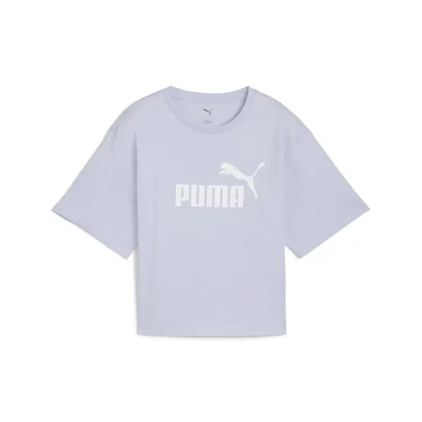 PUMA ESS Cropped No. 1 Logo Tee Mavi Kadın Crop