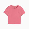 W Puma Strong Cross Back Tee Wild Pink