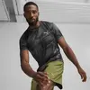 Puma RUN FAVORITE AOP SS TEE M Siyah Erkek Antrenman Üst