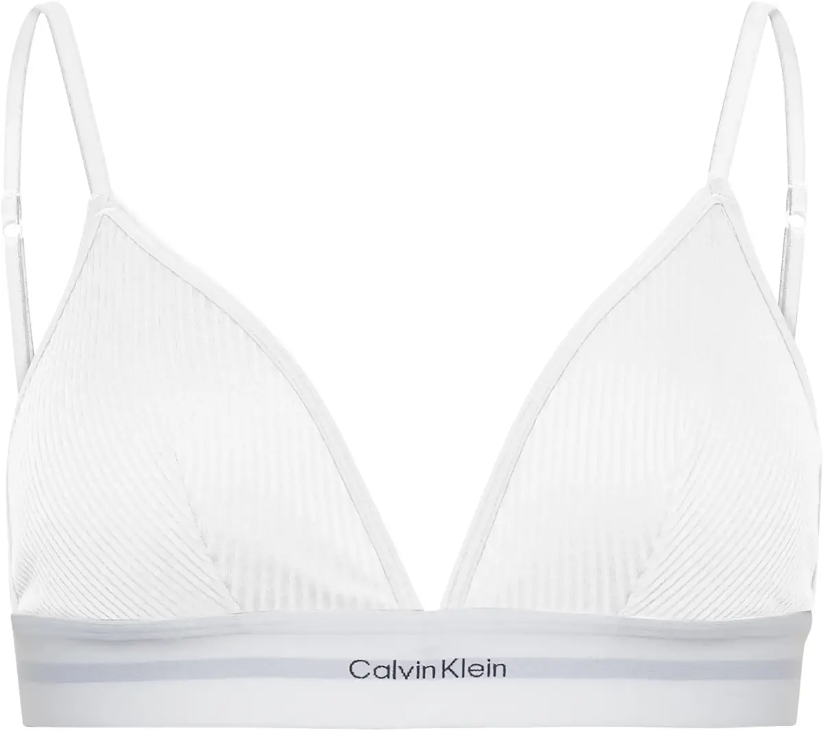 Calvin Klein UNLINED TRIANGLE, 100 Beyaz Kadın Sütyen & Bralet