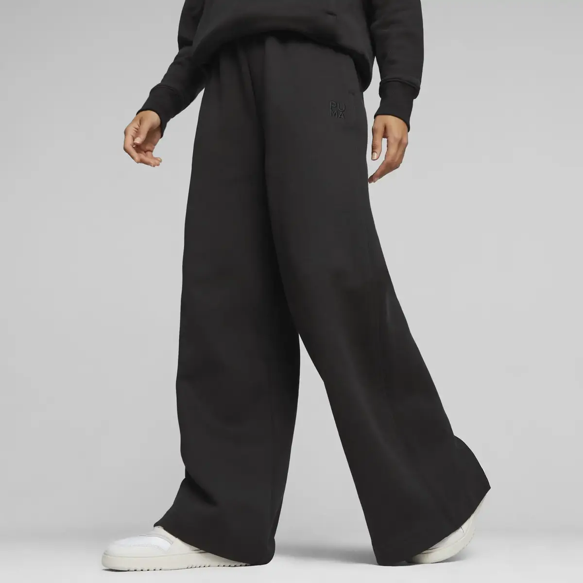 Puma INFUSE Wide Leg Pants Siyah Kadın Eşofman Altı
