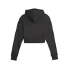 Puma CLASSICS Cropped Hoodie Siyah Kadın Sweatshirt