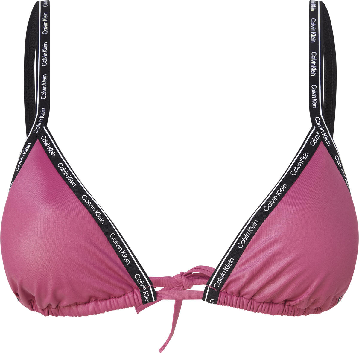 Calvin Klein TRIANGLE-RP Kadın Pembe Bikini Üstü
