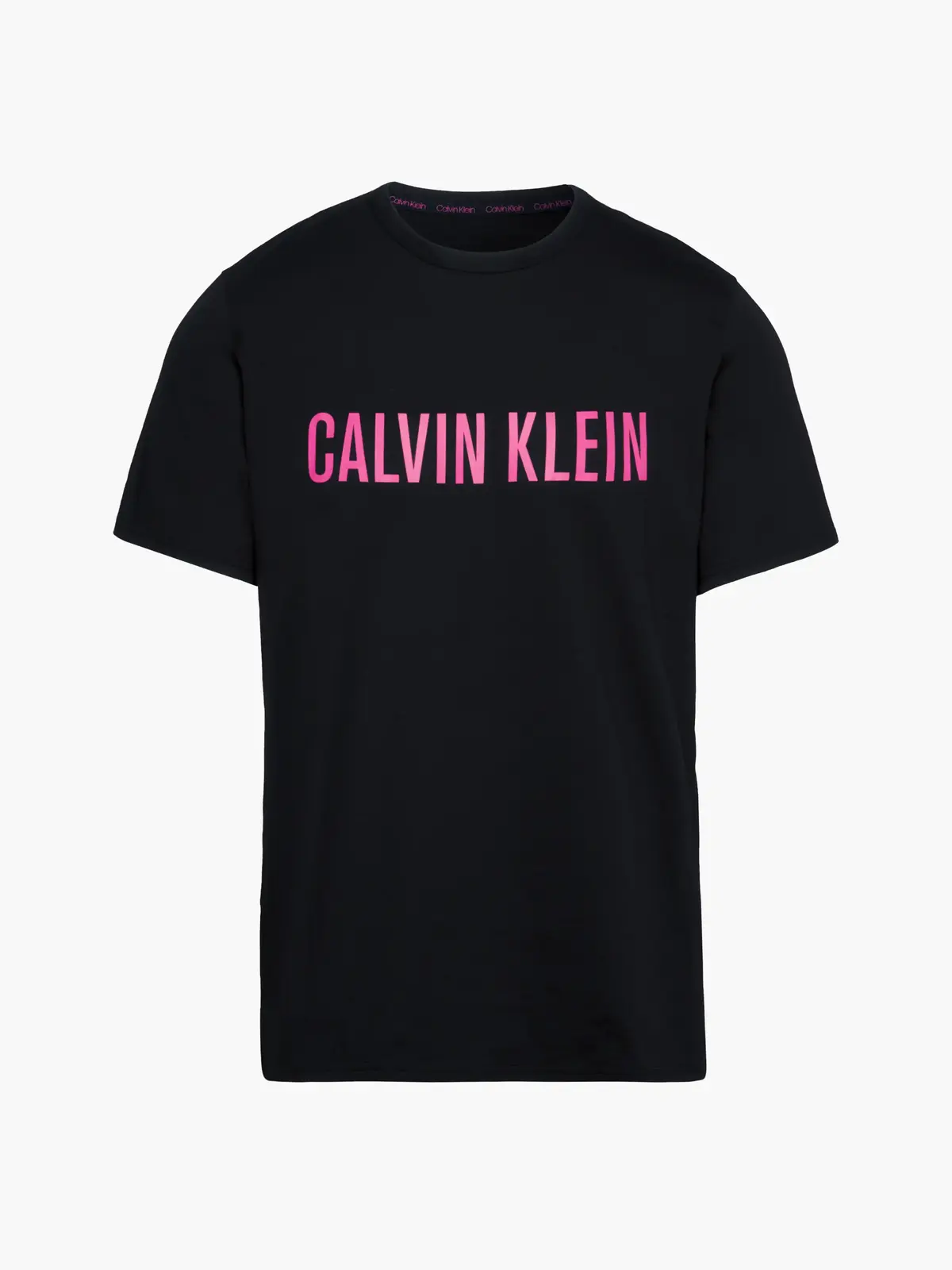 Calvin Klein S/S CREW NECK Erkek Siyah T-Shirt