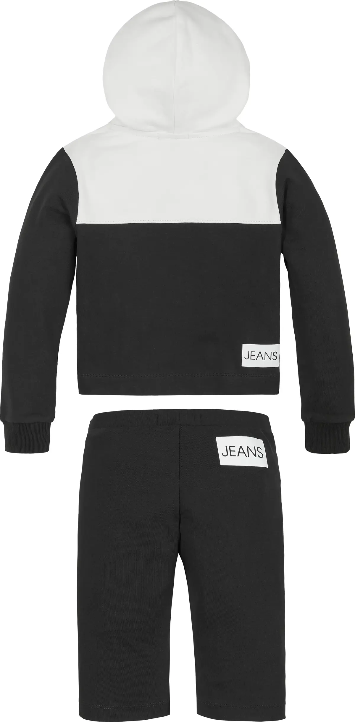 Calvin Klein COLOUR BLOCK HOODIE Kadın Siyah Hoodie