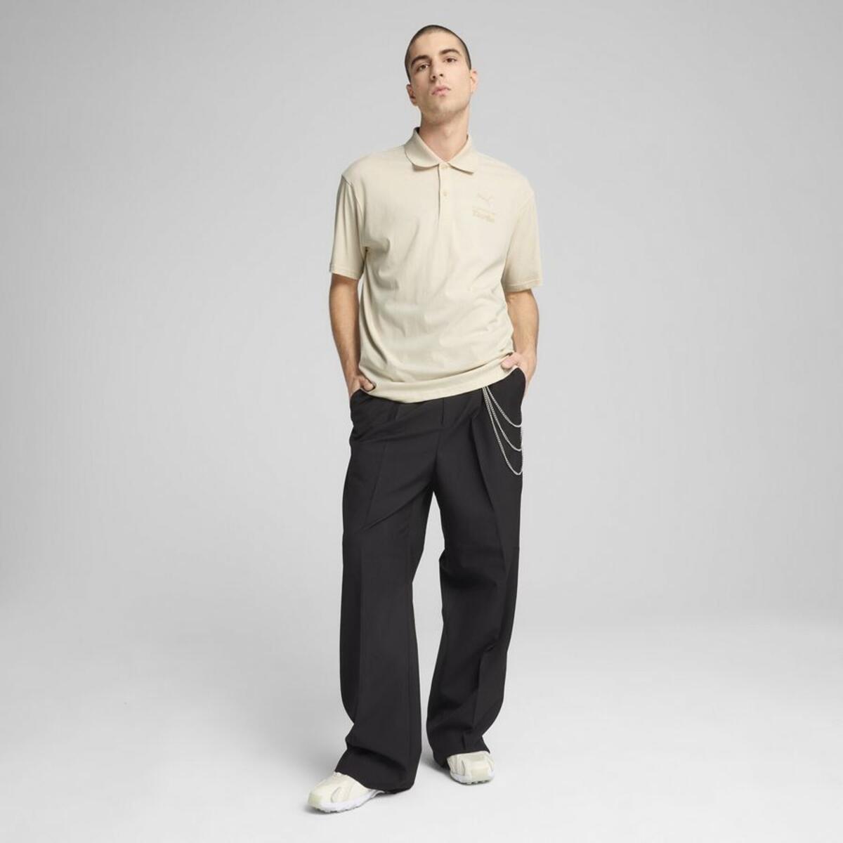 Puma PL ESS Polo Bej Erkek T-Shirt