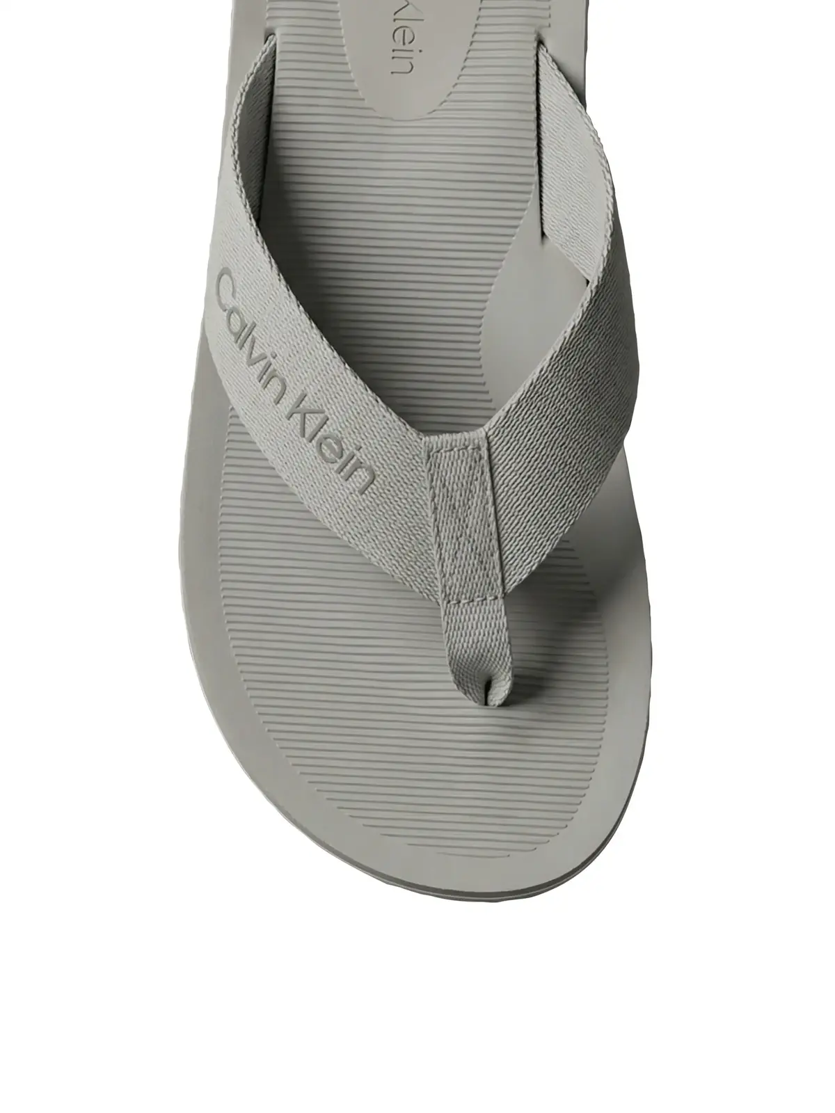 Calvin Klein CITY THONG SLIDE Gri Erkek Parmak Arası Terlik