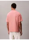 Calvin Klein SS 16S RLXD FIT CKJ GRAPHIC TEE Pembe Erkek Tişört