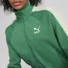 Puma ICONIC T7 Track Jacket TR Yeşil Kadın Ceket