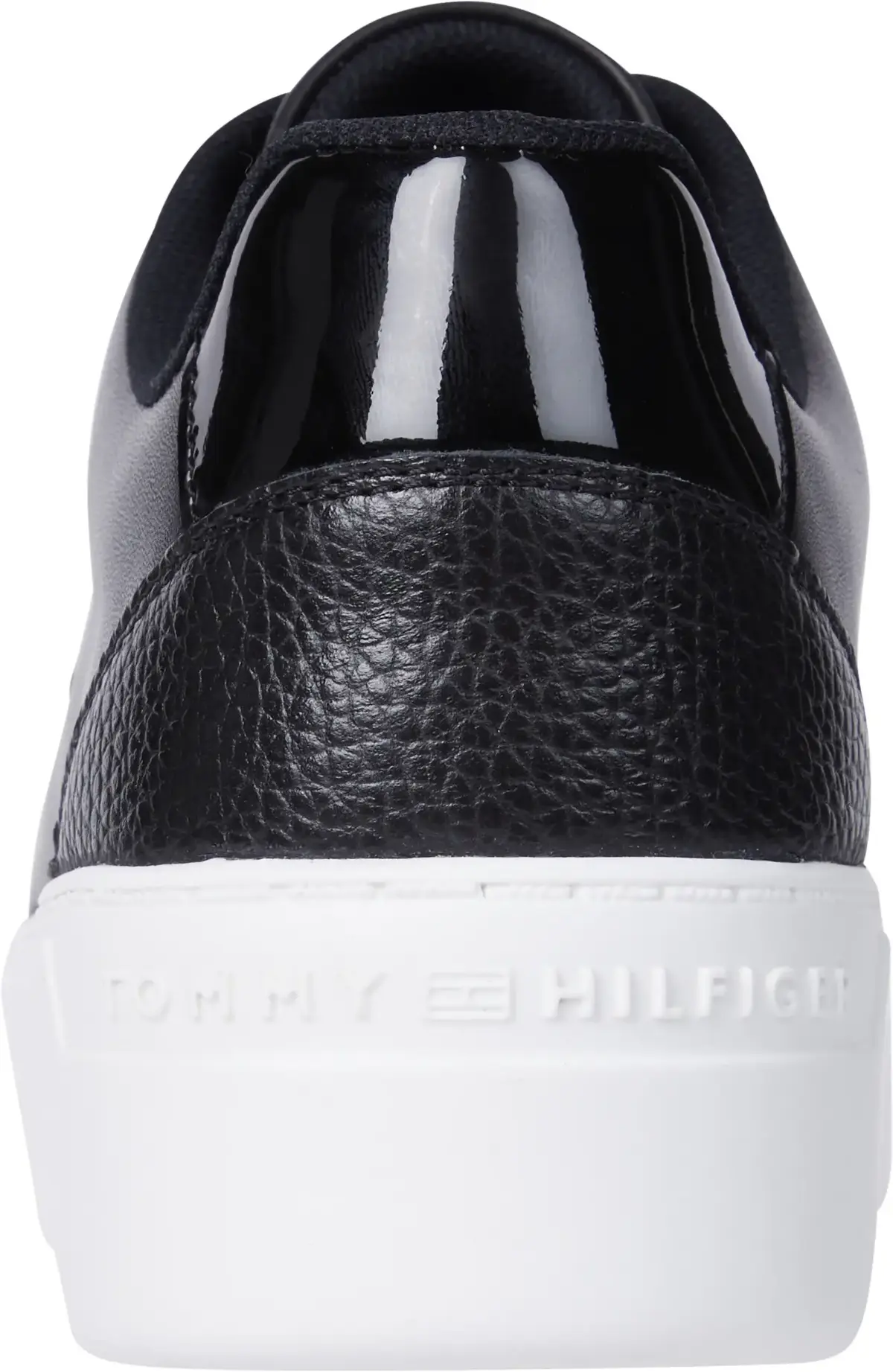 Tommy Hilfiger TH PLATFORM COURT SN, BDS Siyah Kadın Spor Ayakkabı & Sneaker