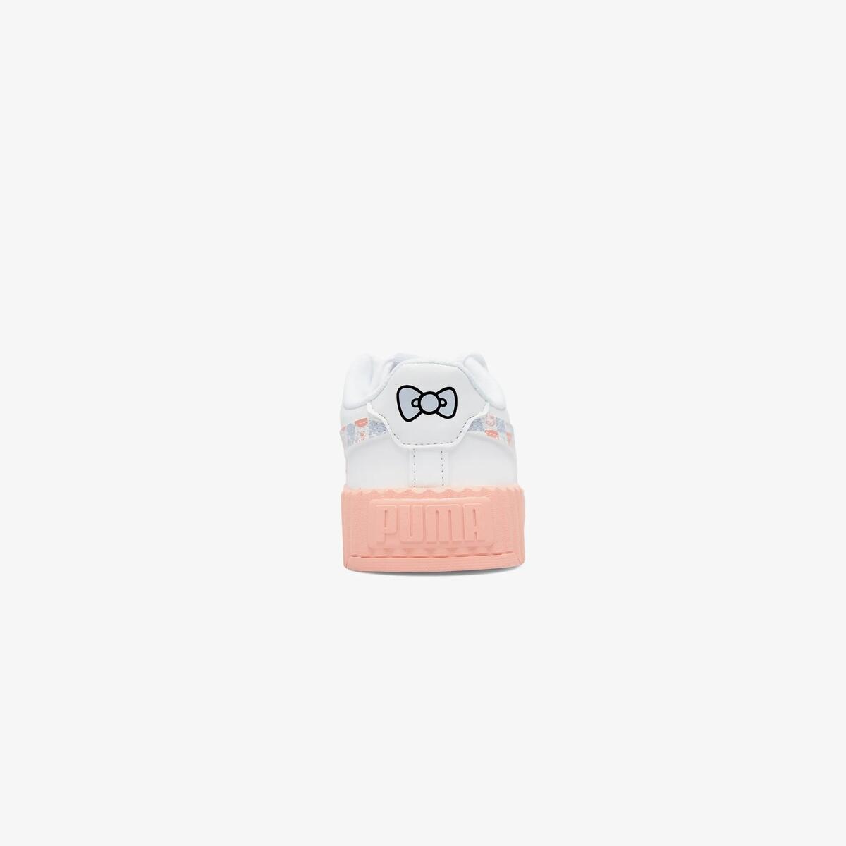 Puma Carina 3.0 HK&FR PS Hello Kitty Friends Kız Çocuk Beyaz Sneaker