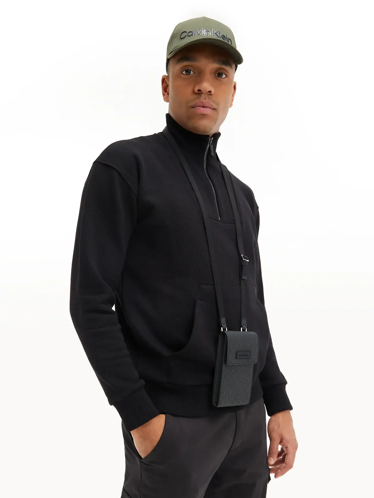Calvin Klein UV MONO PHONE XBODY Erkek Siyah Çanta