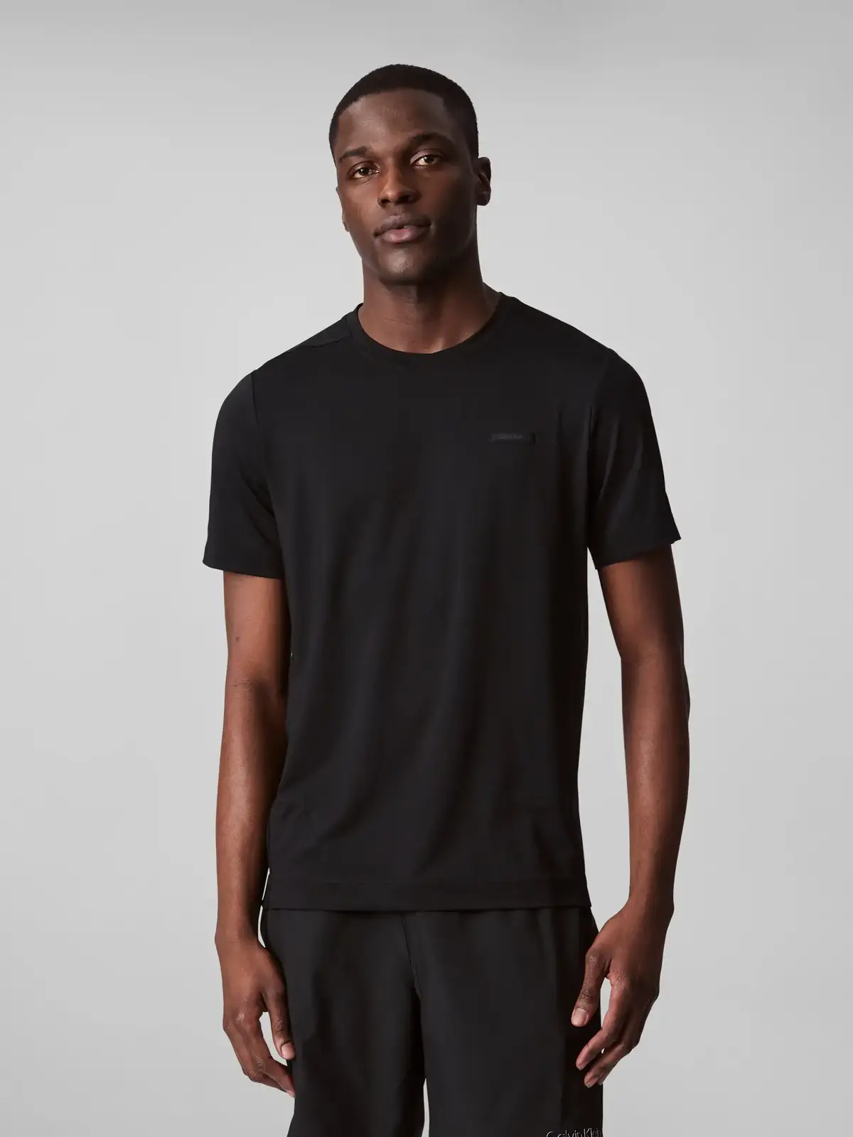 Calvin Klein SS LT WT TEE Siyah Erkek Tişört