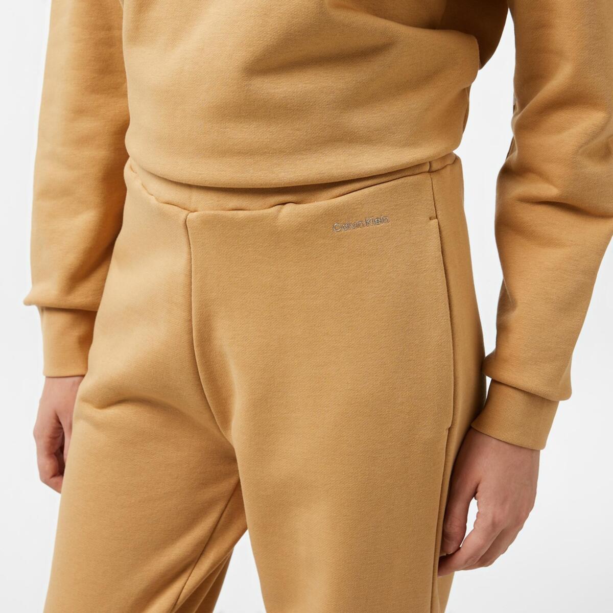 Calvin Klein NANO LOGO RELAXED JO, GC3 Bej Kadın Eşofman Altı