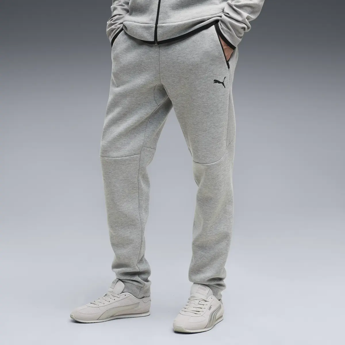 PUMA PUMATECH Pants Gri Erkek Eşofman Altı