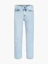 Calvin Klein RELAXED HR WASHED LI Kadın Mavi Kot Pantolon