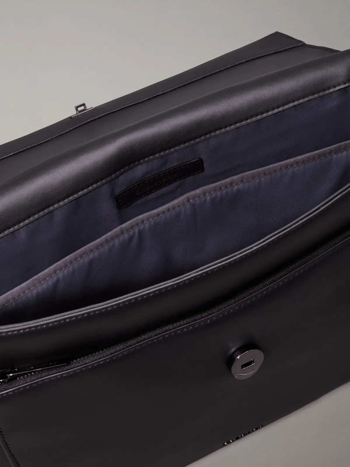 Calvin Klein CK ORIGAMI PU LAPTOP Erkek Siyah El Çanta