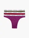 Calvin Klein BRAZILIAN 3PK Kadın Pembe Brazilian Külot