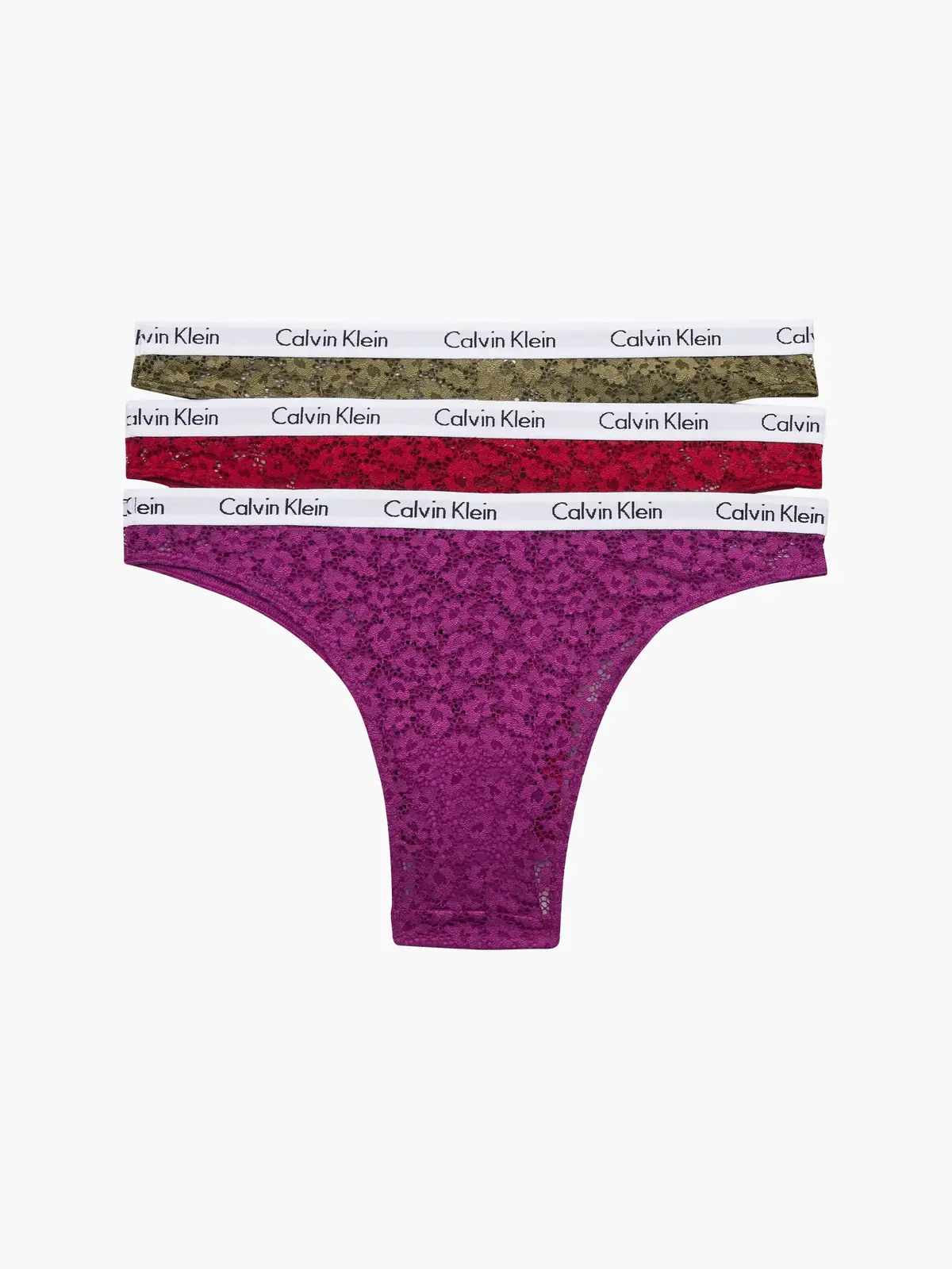 Calvin Klein BRAZILIAN 3PK Kadın Pembe Brazilian Külot