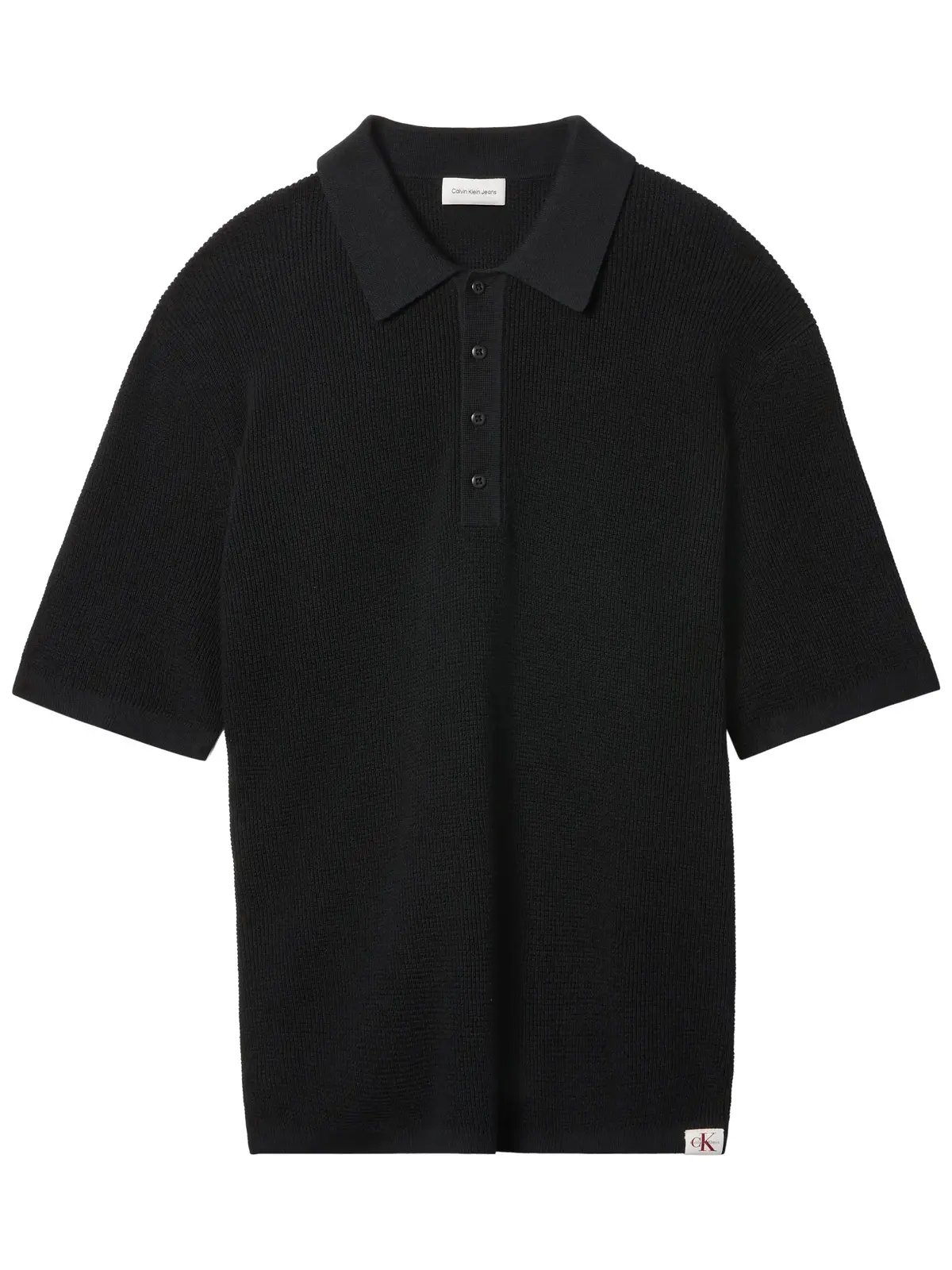 SS COTTON WAFFLE POL, UB1