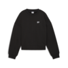 Puma DOWNTOWN RE:COLLECTION Crew Siyah Kadın Sweatshirt
