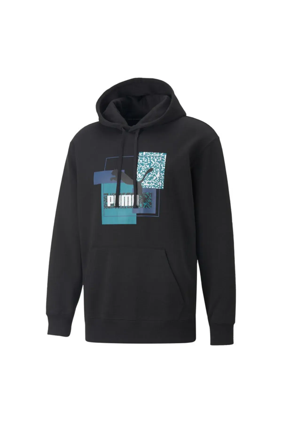 Puma Brand Love Hoodie Fl Siyah Erkek Sweatshirt