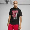 Puma Rival Rage Tee 5 Siyah Erkek T-Shirt & Polo