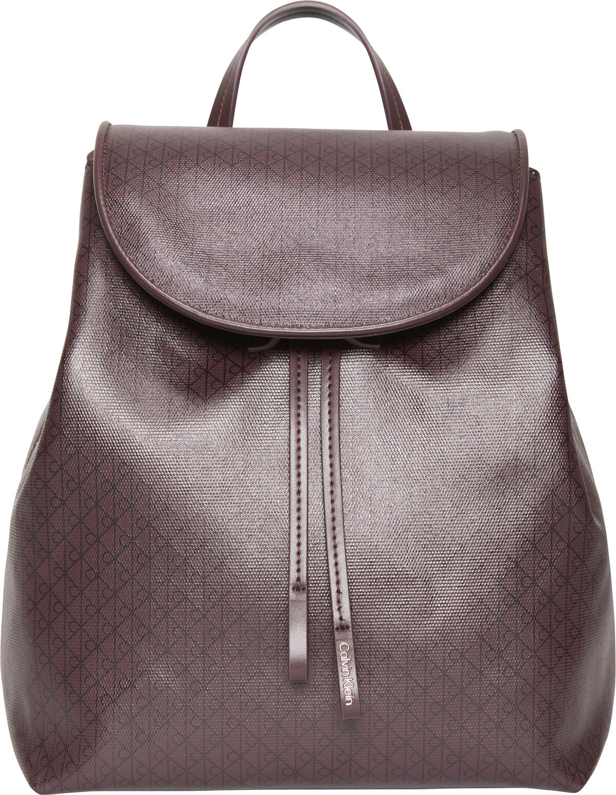 Calvin Klein EMBLEM AOP FLAP BACKPACK Kadın Çanta