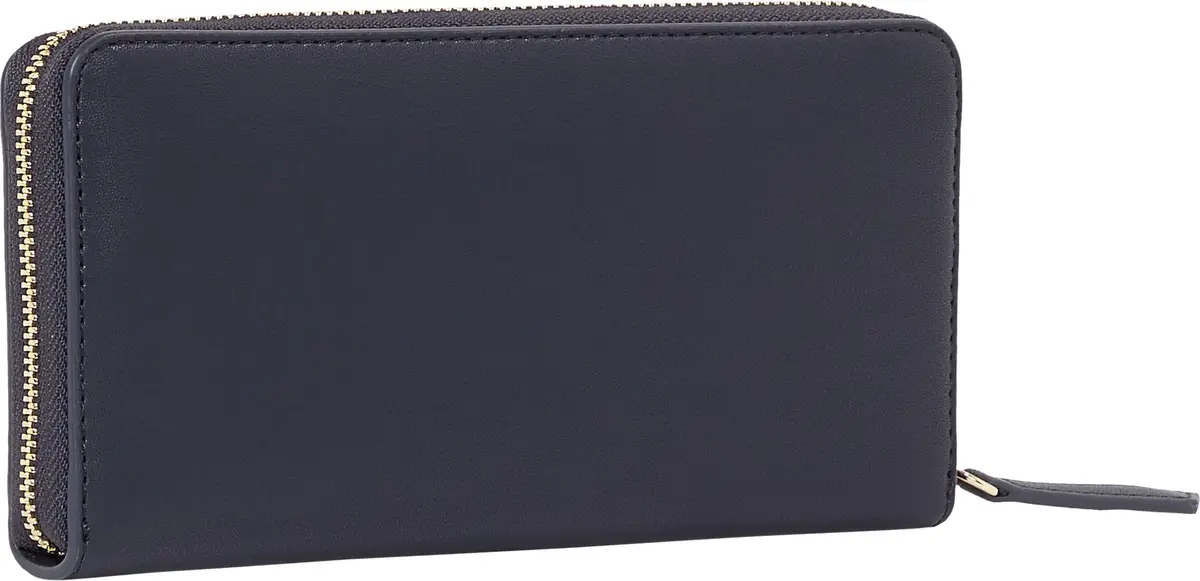 Tommy Hilfiger TH LOGOTAPE LRG ZA, DW6 Siyah Kadın Cüzdan