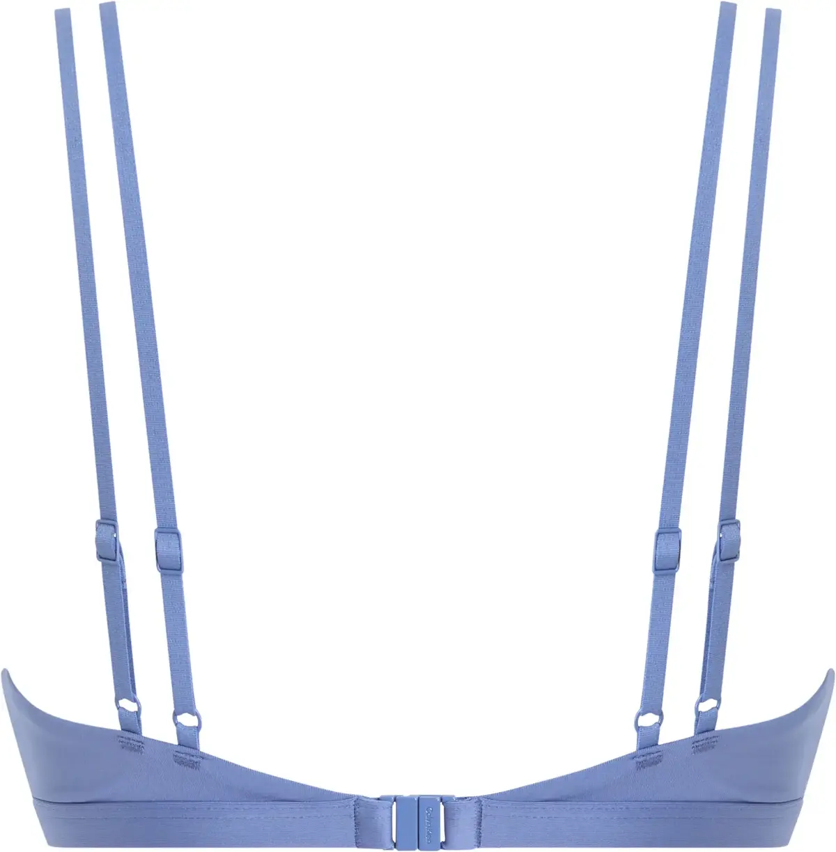 Calvin Klein LONGLINE TRIANGLE RP, C6C Mavi Kadın Bikini Üstü