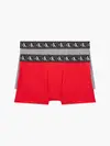 Calvin Klein 2PK TRUNK Erkek Kırmızı Boxer Set