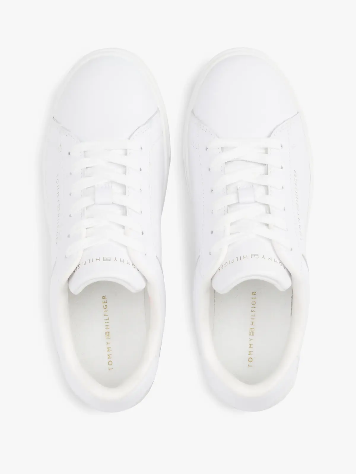 Tommy Hilfiger ESSENTIAL COURT SNEA, YBS Beyaz Kadın Spor Ayakkabı & Sneaker