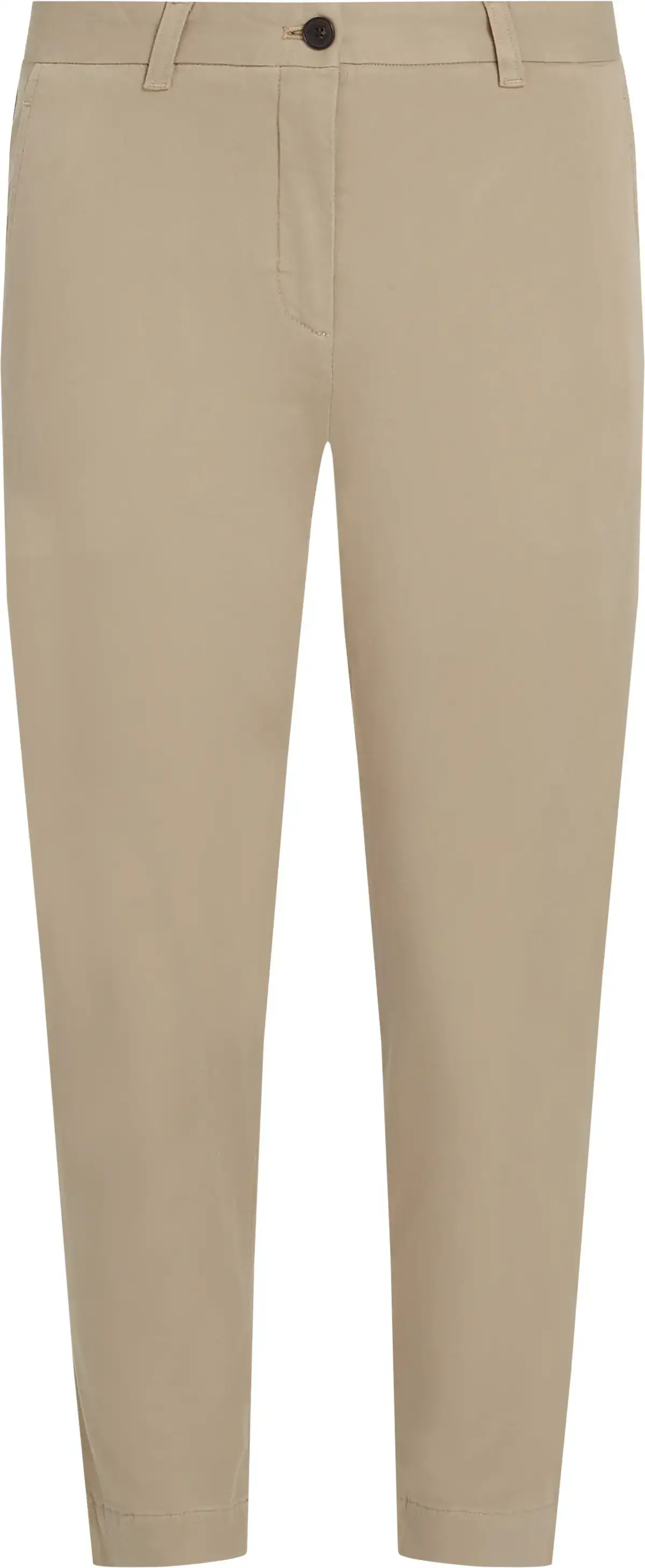 Tommy Hilfiger CO STRETCH GMD SLIM, AEG Bej Kadın Pantolon