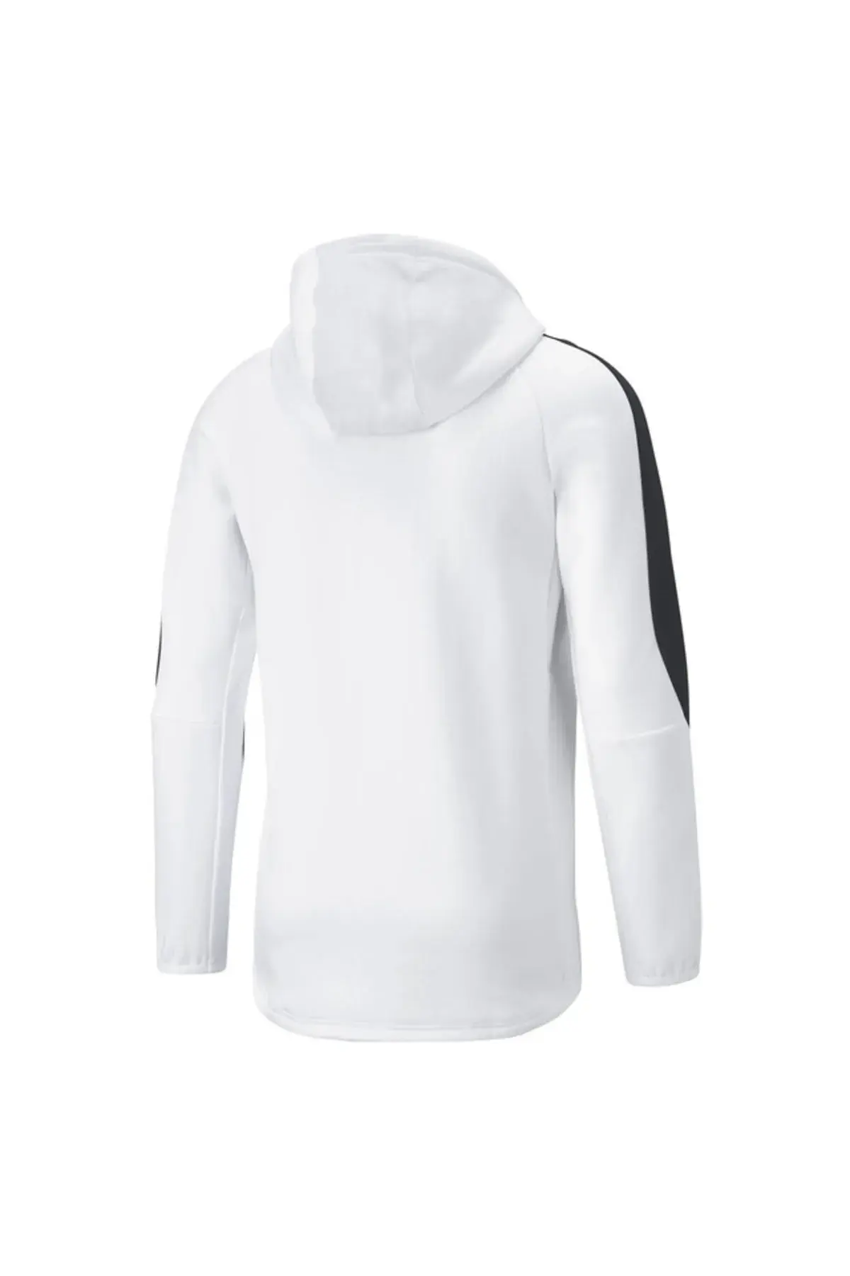 Puma Evostripe Full-Zip Hoodie Beyaz Erkek Fermuarlı Hoodie