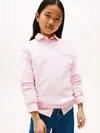 Tommy Hilfiger MINI CORP C-NECK SWE, TOG Pembe Erkek Sweatshirt