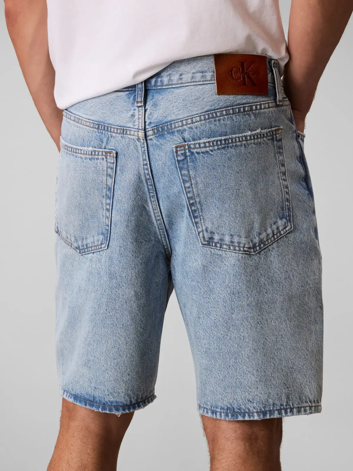 Calvin Klein CK LT INDIGO STANDARD 9IN SHORT Mavi Erkek Şort