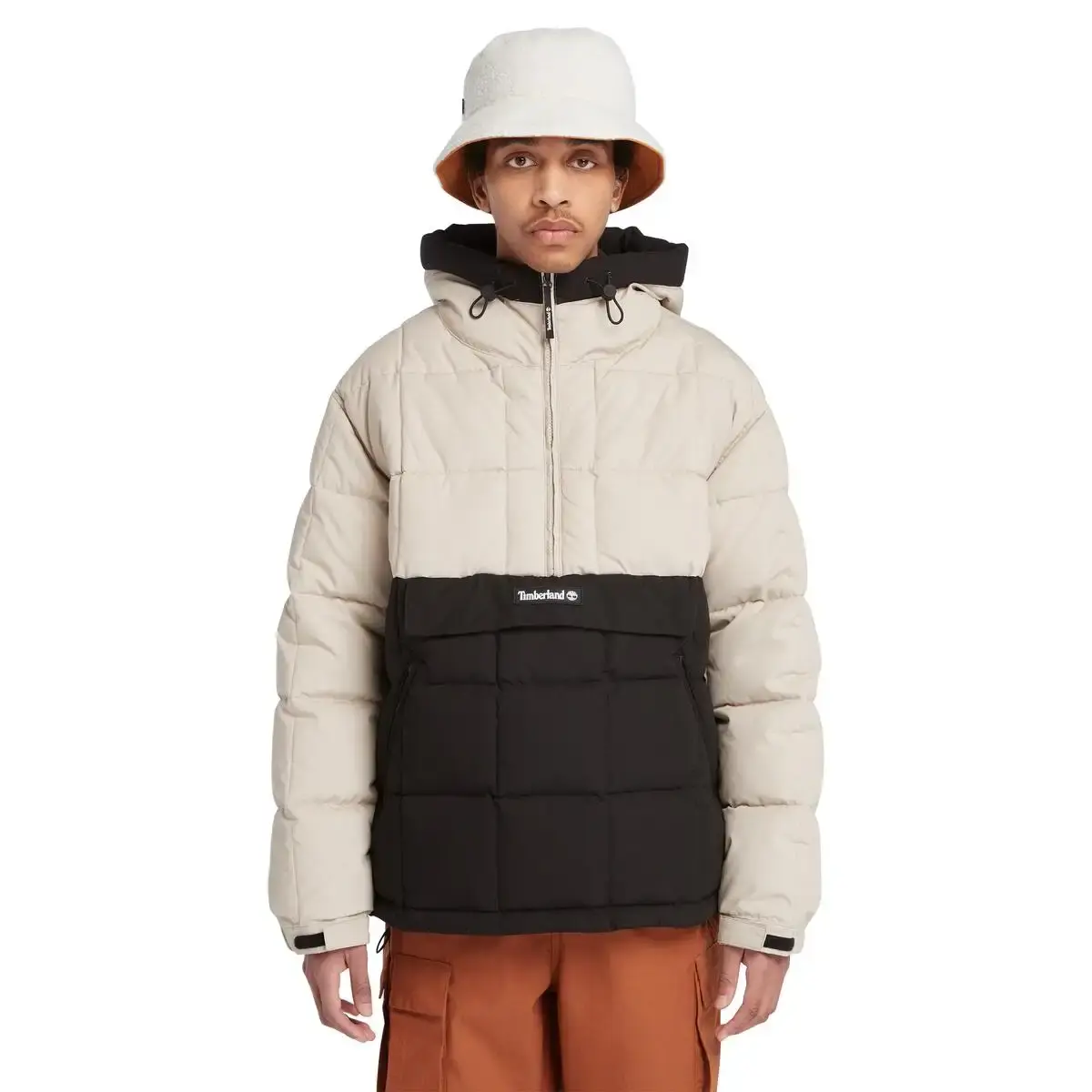 Timberland Pullover Puffer Jacket Siyah Erkek Mont