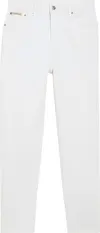 Calvin Klein MOM JEAN, 1AA Beyaz Kadın Jean Pantolon