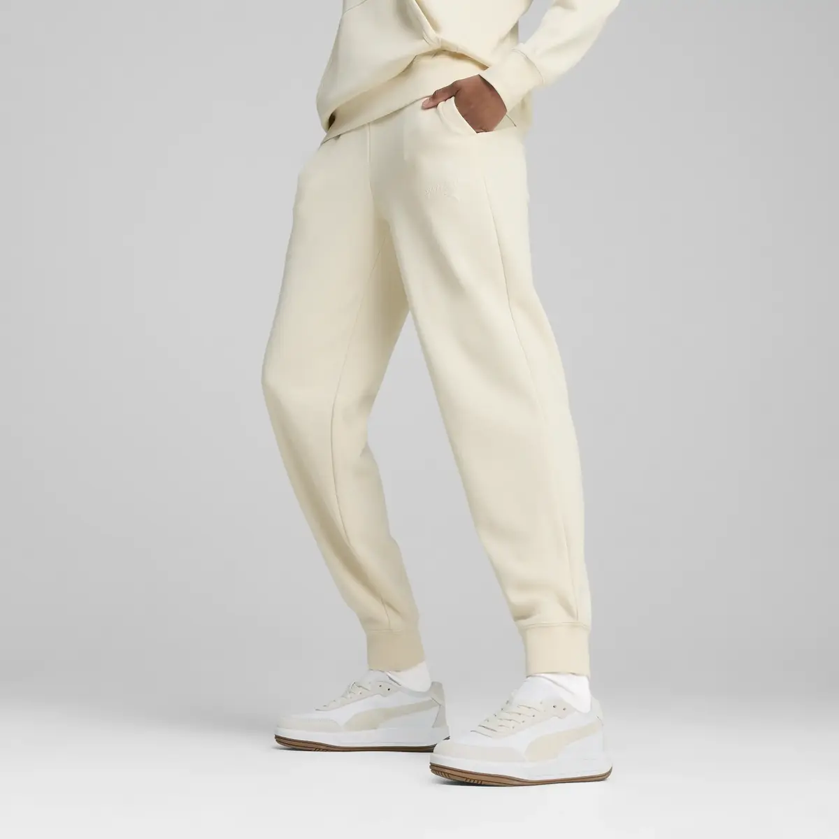 Puma CLASS Sweatpants Krem Kadın Eşofman Altı